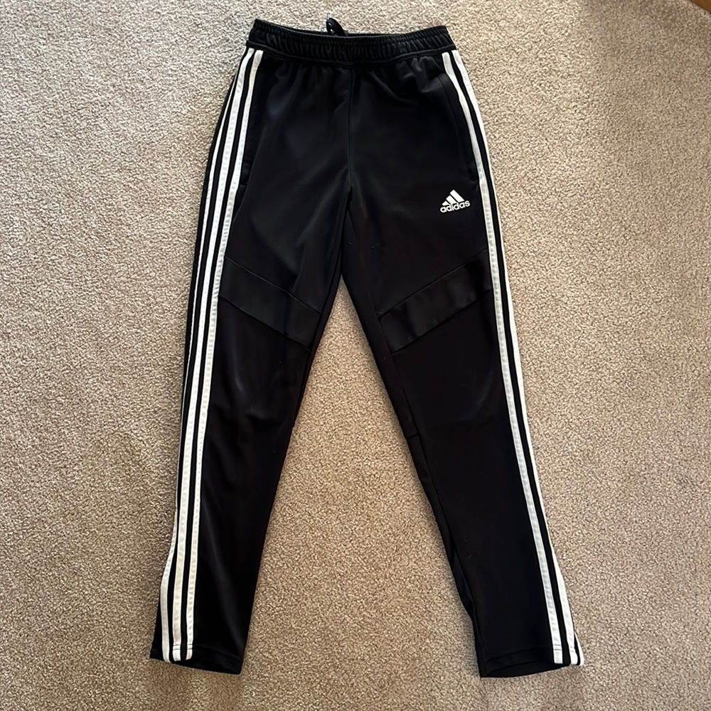 Adidas Youth medium Black Training Pants